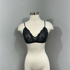 Savage x‎ Fenty Grey Lace Bralette